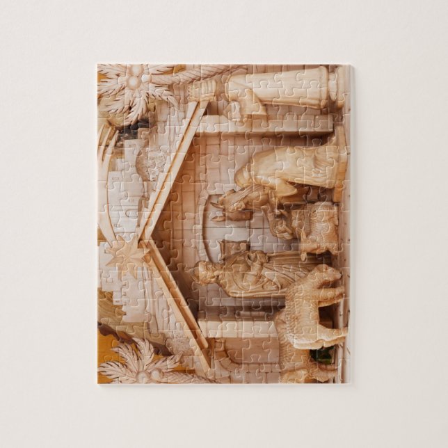 Nativity Set Jigsaw Puzzle (Vertical)