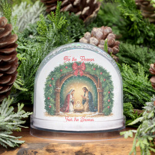 Nativity Snow Globe