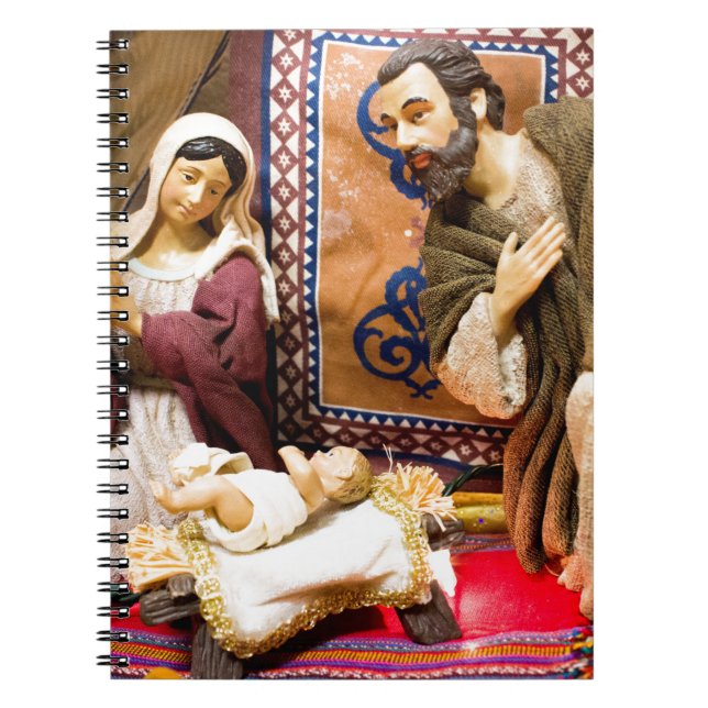 Nativity Spiral Notebook (Front)