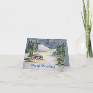 Nativity Thank You Card