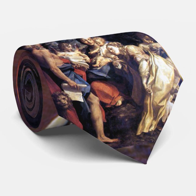 Nativity - The Day - Correggio - Renaissance Tie (Rolled)