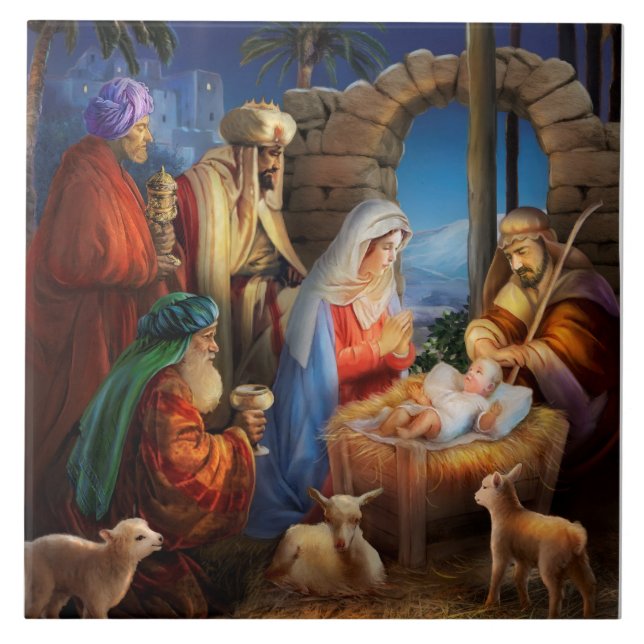 Nativity Tile (Front)