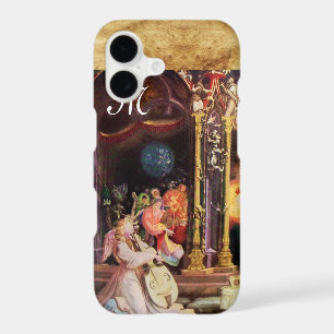 NATIVITY WITH ANGELS - MAGIC OF CHRISTMAS monogram