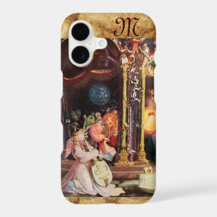 NATIVITY WITH ANGELS - MAGIC OF CHRISTMAS monogram