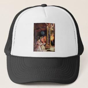 NATIVITY WITH ANGELS - MAGIC OF CHRISTMAS TRUCKER HAT