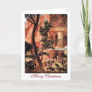 NATIVITY WITH WHITE LILLES - MAGIC OF CHRISTMAS HOLIDAY CARD