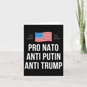 Nato - Anti Putin - Anti Trump -  Card