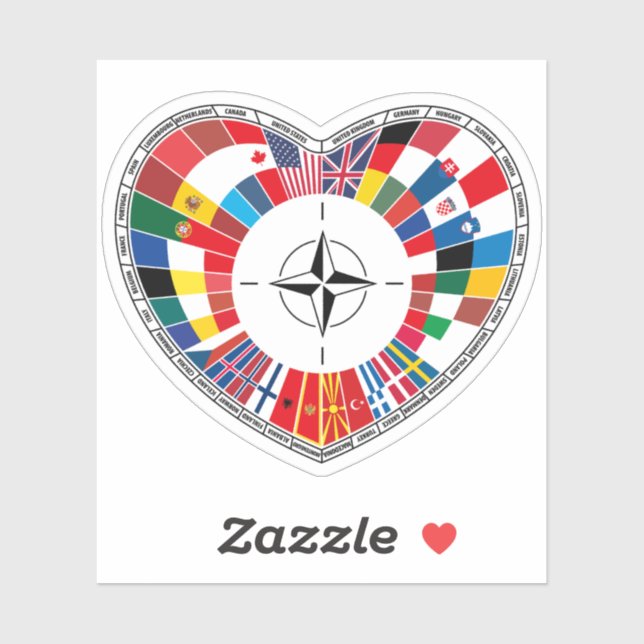 NATO Flag Atlantic Treaty (Sheet)