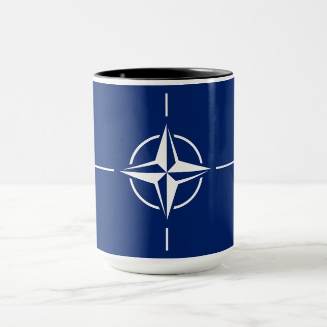 NATO Flag Mug (Center)