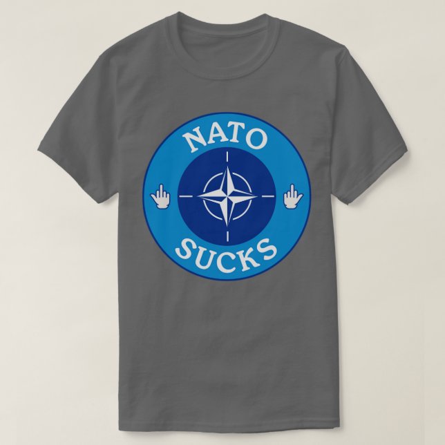 NATO Sucks T-Shirt (Design Front)