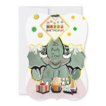 Natosha's "It's Party Time" Birthday Invitations