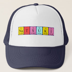 Natsuki periodic table name hat