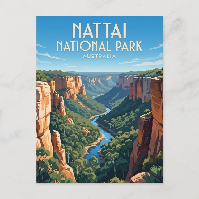 Nattai National Park Australia Postcard (Front)