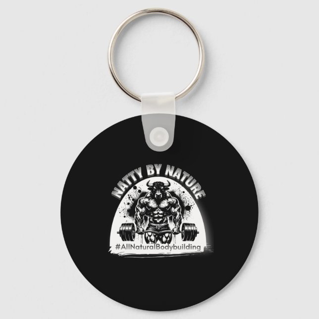 Natty 4 By Nature  Key Ring (Front)