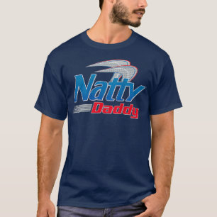 Natty Daddy on Back Funny Fathers Day T-Shirt