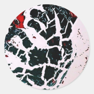 NATTY DREADS CLASSIC ROUND STICKER