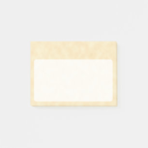 Natural Antique Parchment Paper Look Post-it Notes