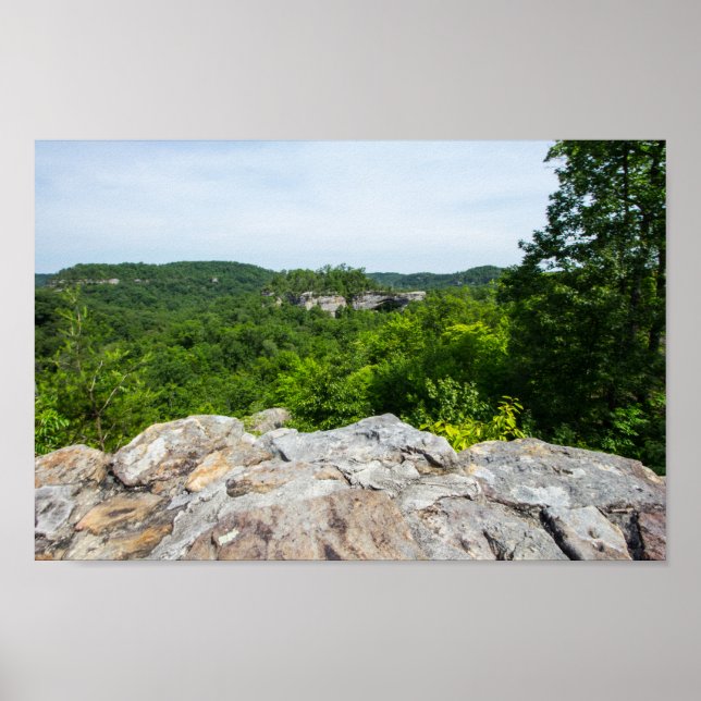 Natural Arch Scenic Area, Kentucky Poster (Front)