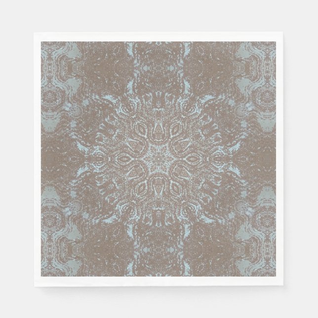 Natural Art Stone & Sand Napkin (Front)