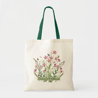 Natural as Wildflowers - Vintage - Tote Bag