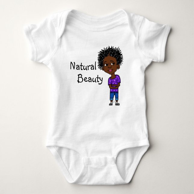 Natural Beauty Baby Bodysuit (Front)