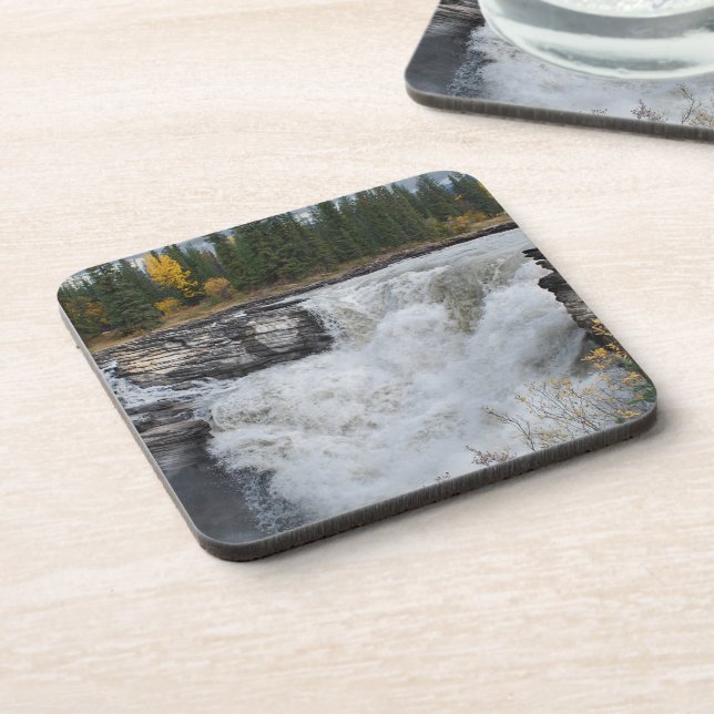 Natural Beauty, Canadian Athabasca Falls Coaster (Left Side)