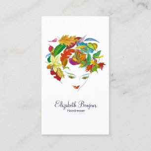 Natural Beauty - CHANGE COLOR / Business Card