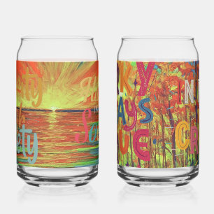 Natural beauty of Enivormant Can Glass