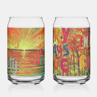 Natural beauty of Enivormant Can Glass