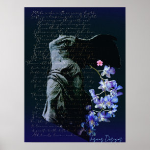 Natural beauty semi gloss poster 