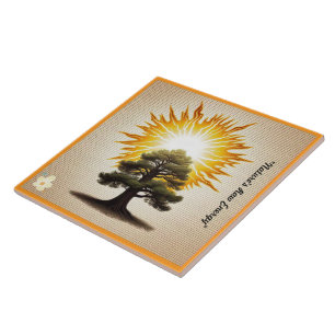 "Natural Beauty" Tile