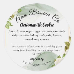 Natural Bio Product Label