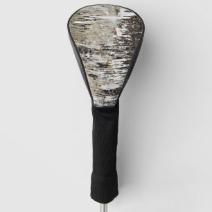 Natural Birch Bark Golf Head Cover