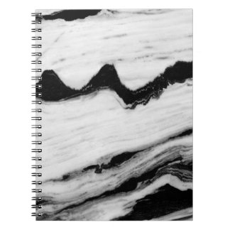 natural black and white marble texture, luxurious  notebook