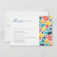 Natural Blue Yellow Watercolor Sunflowers Wedding