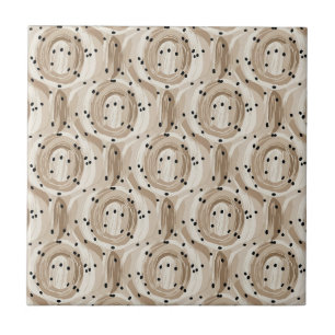 Natural Boho Ceramic Tile