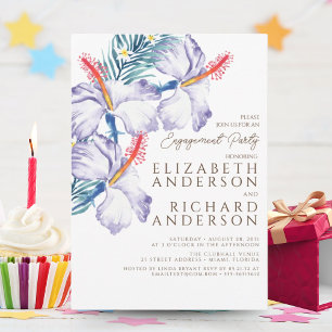 Natural Boho Engagement Party Earthy Tones Invitation