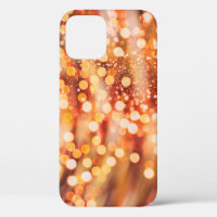 Natural bokeh and bright golden lights