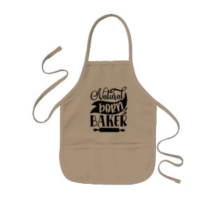 Natural Born Baker Kids Apron