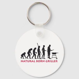 Natural Born Griller 2c Key Ring