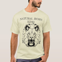 Natural Born King – Lion Crown Tee