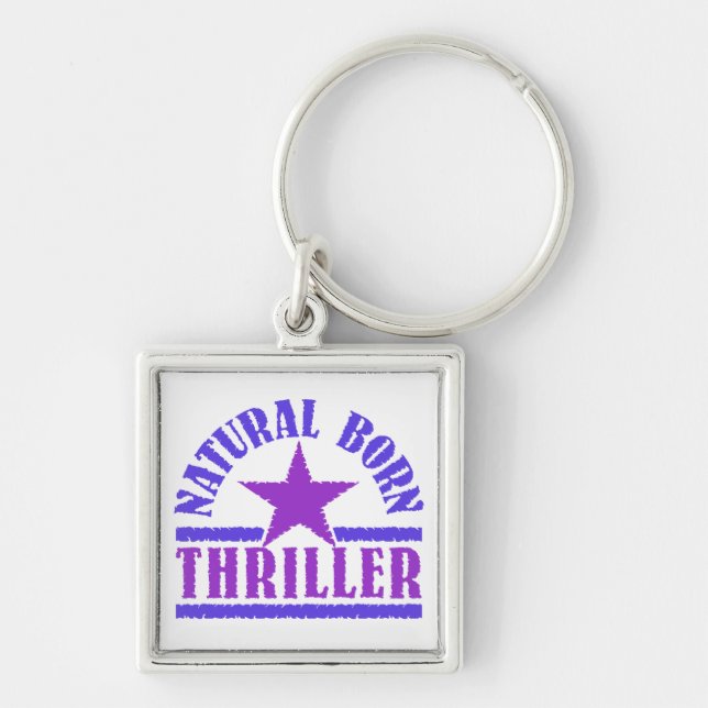 Natural Born Thriller custom key chain (Front)