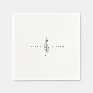 Natural Botanic Leaf Napkins 