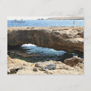Natural Bridge Aruba, Photography, Postcard