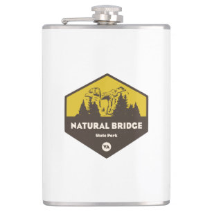 Natural Bridge State Park, Virginia Hip Flask