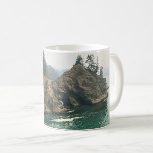 Natural Bridge, Thunder Rock Cove, Oregon Coffee Mug