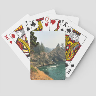 Natural Bridge, Thunder Rock Cove, Oregon Playing Cards