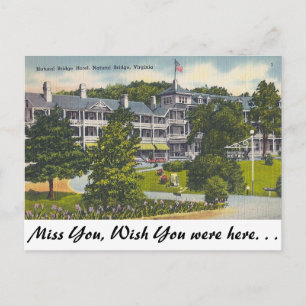 Natural Bridge, Virginia Postcard