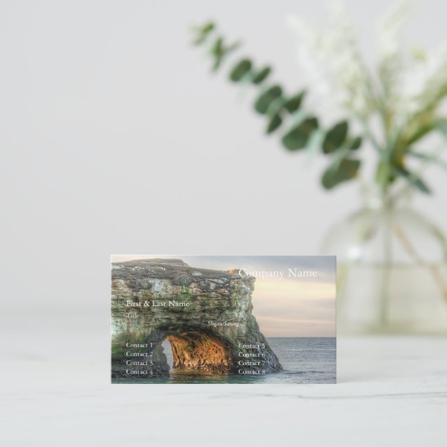 Natural Bridges 13 Business Card (Standing Front)