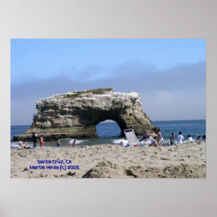 Natural Bridges Beach Print - Select Your Frame